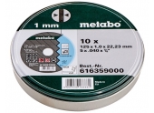Meules de tronçonnage Inox 125 mm Metabo 616359000