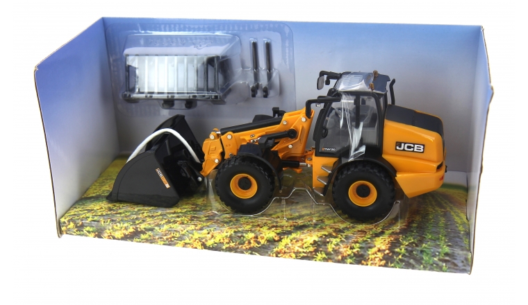 Chargeur télescopique JCB TM420 sur roues échelle 1/32 Britains