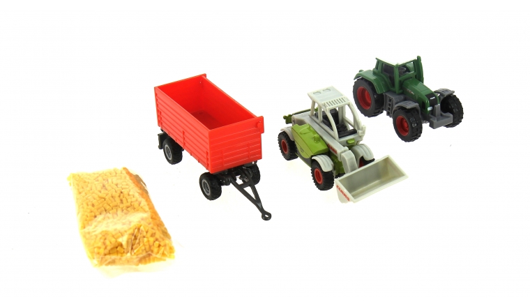 Coffret 3 véhicules agricoles miniatures Siku