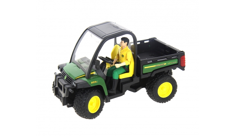 Gator John Deere XUV 855D avec figurine Bruder échelle 1/16 2490