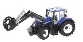 Tracteur New Holland T7.315 avec chargeur à l'échelle 1/16 Bruder 3121