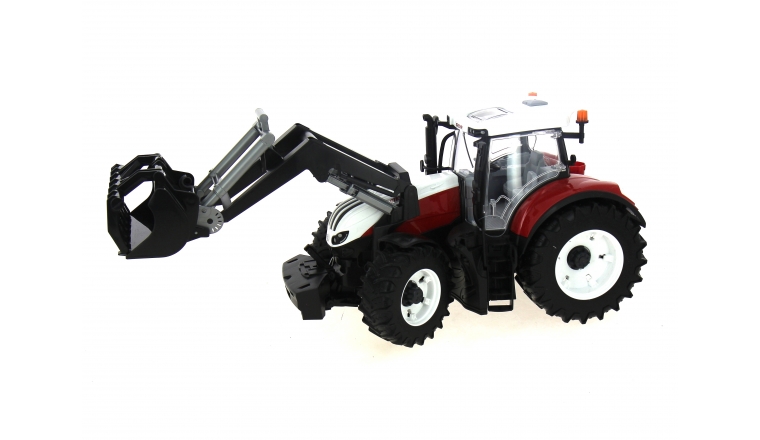 Tracteur Steyr 6300 Terrus CVT avec chargeur Bruder 3181