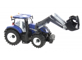 Tracteur New Holland T7.315 avec chargeur à l'échelle 1/16 Bruder 3121