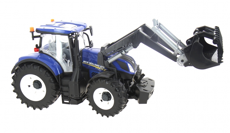 Tracteur New Holland T7.315 avec chargeur à l'échelle 1/16 Bruder 3121