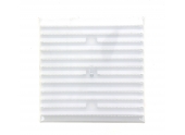 Grille PVC réglable en applique 245x245mm - DMO