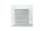 Grille de ventilation carrée métal 165x165mm finition alu DMO 97006