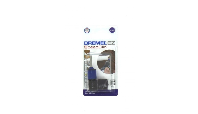 DREMEL 407 - Lot de 2 Cylindres de Ponçage grain 60 et 120 