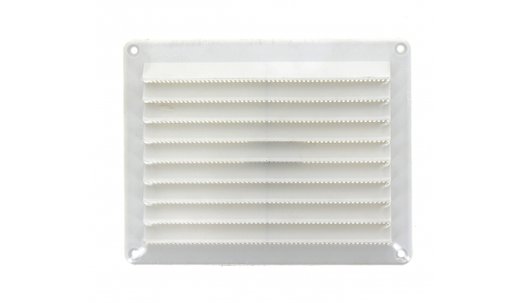 Grille plastique rectangulaire 150x200mm blanc DMO