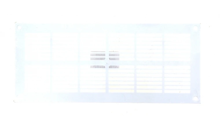 Grille plastique rectangulaire 251x105mm DMO
