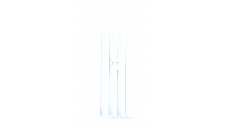 Grille plastique réglable 245x95mm en applique DMO