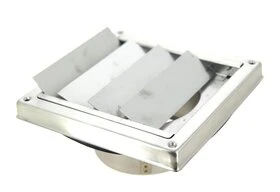 Grille à clapet inox diamètre 100 mm DMO 96320