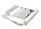 Grille à clapet inox diamètre 100 mm DMO 96320