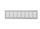 Grille métal à encastrer 300x80mm finition alu - DMO