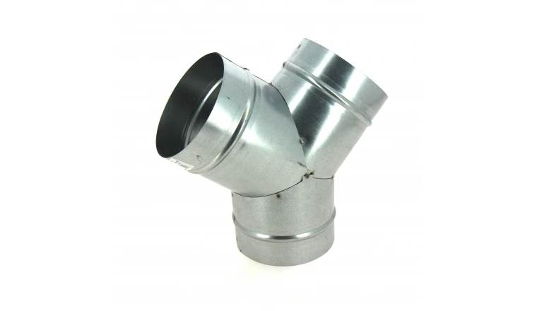 Y de distribution d'air chaud tôle acier galva DMO 92108