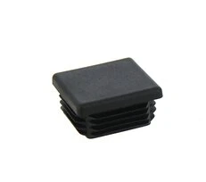 Bouchon plastique noir 40x40 Lider