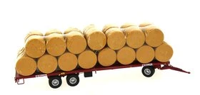 Plateau Maupu avec 30 balles rondes Miniature Replicagri REP011