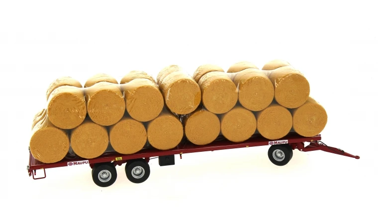 Plateau Maupu avec 30 balles rondes Miniature Replicagri REP011