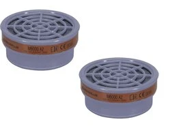 Lot de 2 Galettes A2 pour Demi-masque M6400 MARS M6000 A2 - Delta Plus