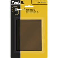 Verre teinté pour Masque Flip Flap - 110 x 90 mm - Ref 040762 - GYS