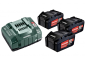 Coffret 3 Batteries Li Power Metabo 18V 5,2A/h