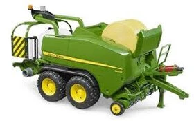 Presse enrubanneuse à balle ronde John Deere C441R Echelle 1/16ème - Bruder
