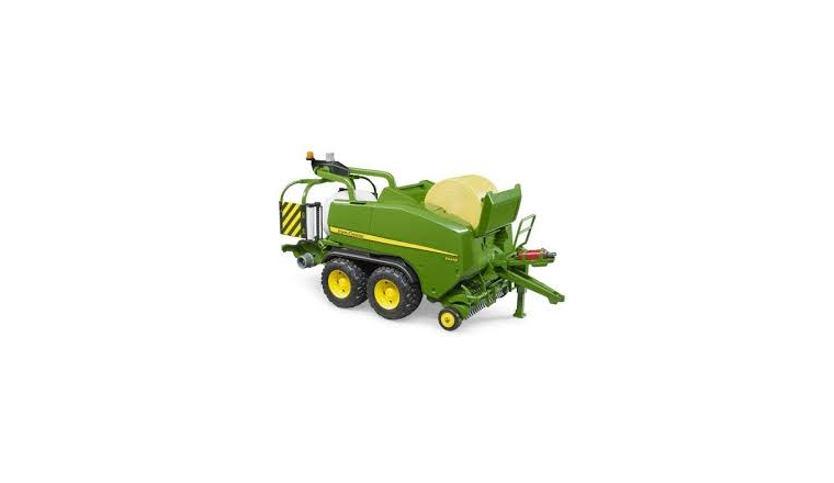 Presse enrubanneuse à balle ronde John Deere C441R Echelle 1/16ème - Bruder