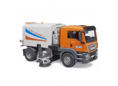 Camion de nettoyage pour rue balayeuse Man 3780 Bruder