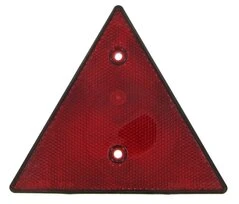 Triangle réfléchissant rouge