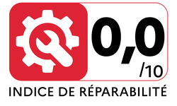 Indice de réparabilité : /10