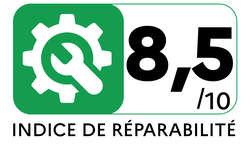 Indice de réparabilité : 8.5/10