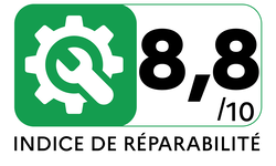 Indice de réparabilité : 8.8/10