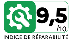 Indice de réparabilité : 9.5/10