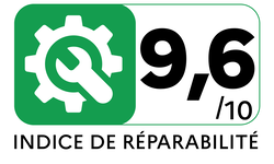 Indice de réparabilité : 9.6/10