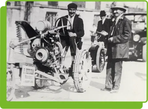 image de l'entreprise familliale dans les années 90